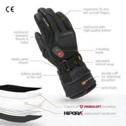 30seven Heated Extra Warm Waterproof Gloves -The Warming Store 30seven heated extra warm waterproof gloves 123