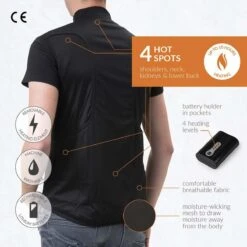 30seven Heated Mesh Base Layer Regular Fit -The Warming Store 30seven heated mesh base layer regular fit 107