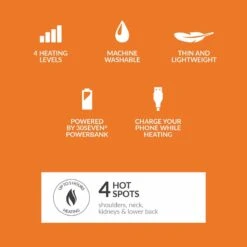 30seven Mens Heated Regular Fit Sleeveless Vest - 5 Volt -The Warming Store 30seven men s heated regular fit sleeveless vest 5 volt 122