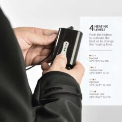 30seven Mens Heated Softshell Jacket Regular Fit -The Warming Store 30seven men s heated softshell jacket regular fit 114