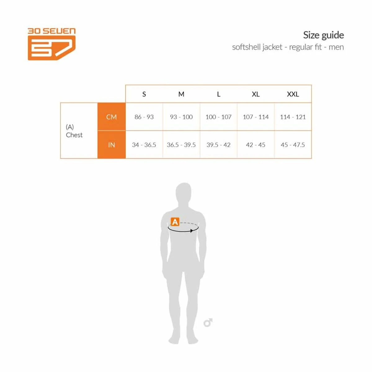 30seven Mens Heated Softshell Regular Fit Jacket With Extra Warm Fleece Lining - 5 Volt 8 30seven Mens Heated Softshell Regular Fit Jacket With Extra Warm Fleece Lining - 5 Volt - Image 6