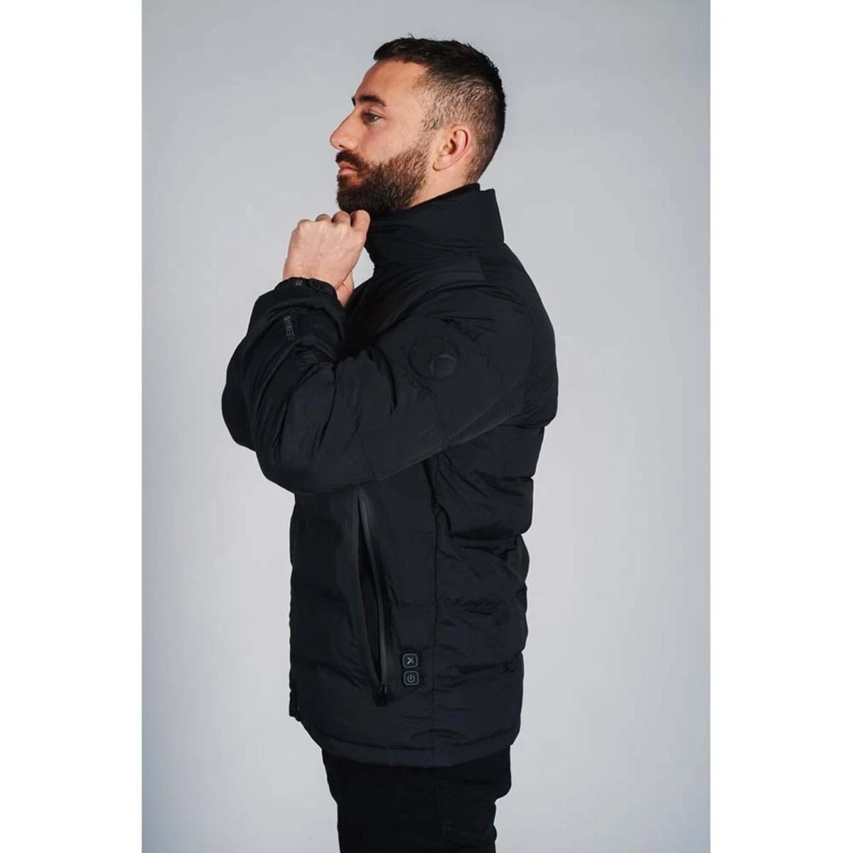 8K Flexwarm 5V Mens Heated Pro Stand Collar Jacket 3 8K Flexwarm 5V Mens Heated Pro Stand Collar Jacket