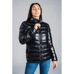 8K Flexwarm 5V Womens Heated Jacket With Removable Hood