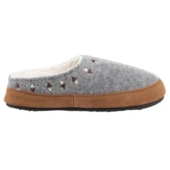 Acorn Womens Geo Embroidered Hoodback Slippers