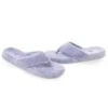 ACORN Womens Spa Thong Slippers - Periwinkle -The Warming Store acorn women s spa thong slippers periwinkle 101