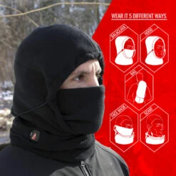 ActionHeat 5V Battery Heated Hunting Fleece Balaclava -The Warming Store actionheat 5v battery heated hunting fleece balaclava 29