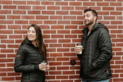 ActionHeat 5V Womens Insulated Puffer Battery Heated Jacket W/ Hood -The Warming Store actionheat 5v battery heated insulated puffer jacket w hood women s pre order ships dec 1st 112