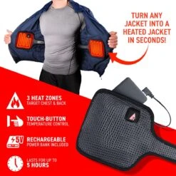 ActionHeat 5V Battery Heated Jacket Insert -The Warming Store actionheat 5v battery heated jacket insert 205