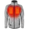 ActionHeat 5V Mens Battery Heated Sweater Jacket -The Warming Store actionheat 5v battery heated jacket sweater jacket men s 98