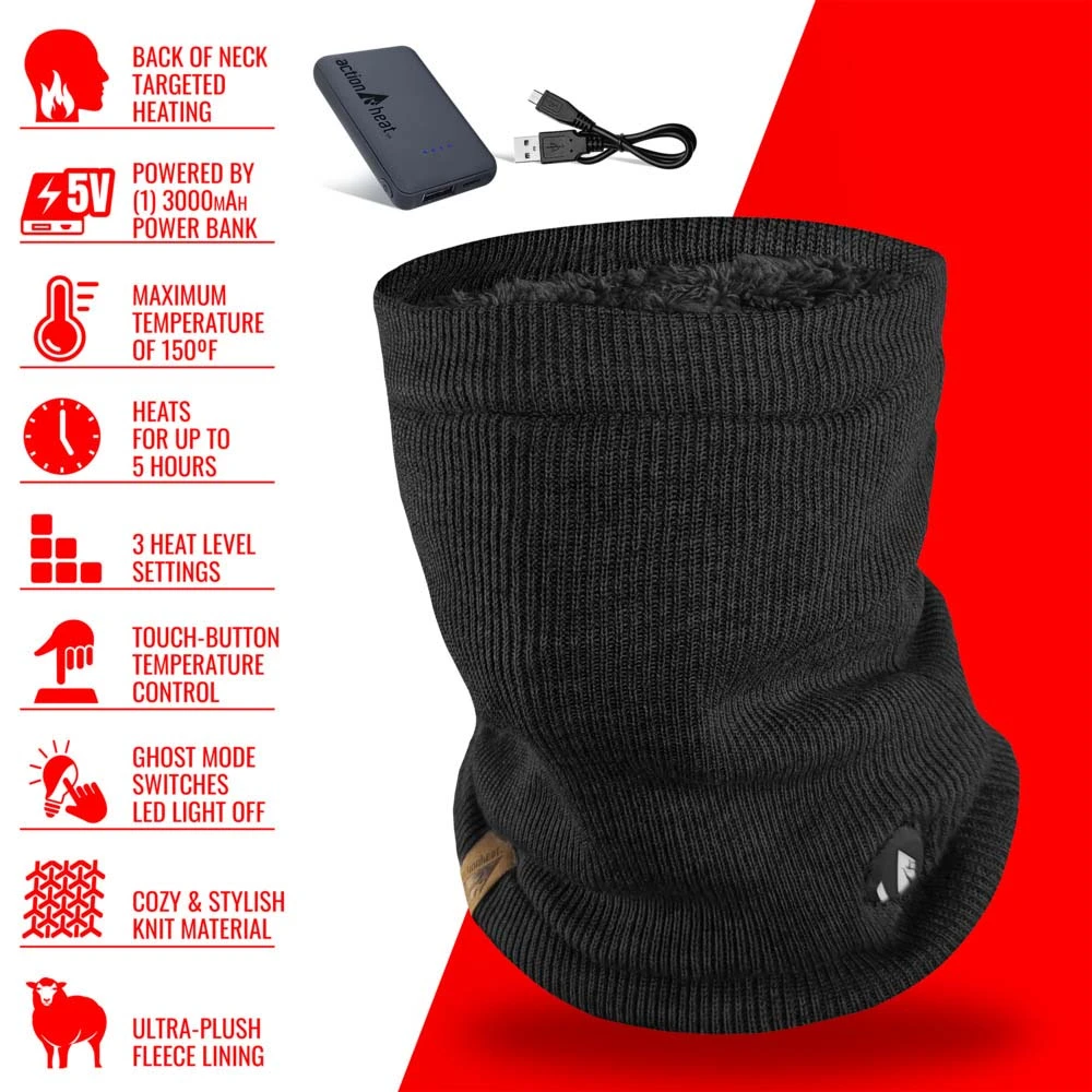 ActionHeat 5V Battery Heated Knit Gaiter 7 ActionHeat 5V Battery Heated Knit Gaiter - Image 5