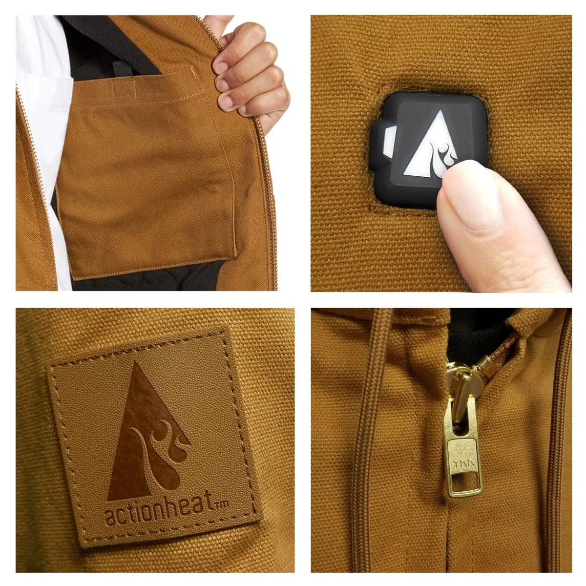 ActionHeat 5V Battery Heated Work Jacket 8 ActionHeat 5V Battery Heated Work Jacket - Image 6