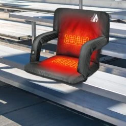 ActionHeat 5V Heated Folding Bleacher Seat -The Warming Store actionheat 5v heated folding bleacher seat 28