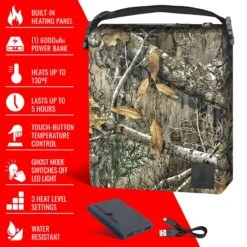 ActionHeat 5V Heated Hunting Seat Cushion - Camoflauge 14 ActionHeat 5V Heated Hunting Seat Cushion - Camoflauge -The Warming Store actionheat 5v heated hunting seat cushion camoflauge 32