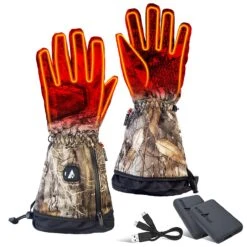 ActionHeat 5V Mens Battery Heated Hunting Featherweight Gloves -The Warming Store actionheat 5v men s battery heated hunting featherweight gloves 45