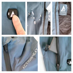 ActionHeat 5V Mens Battery Heated Rain Jacket -The Warming Store actionheat 5v men s battery heated rain jacket 10