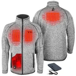 ActionHeat 5V Mens Battery Heated Sweater Jacket 13 ActionHeat 5V Mens Battery Heated Sweater Jacket -The Warming Store actionheat 5v men s battery heated sweater jacket 20