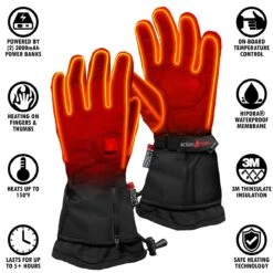 ActionHeat 5V Mens Premium Heated Gloves -The Warming Store actionheat 5v premium heated gloves men s 197