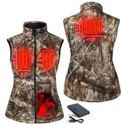 ActionHeat 5V Womens Battery Heated Hunting Vest -The Warming Store actionheat 5v women s battery heated hunting vest 34