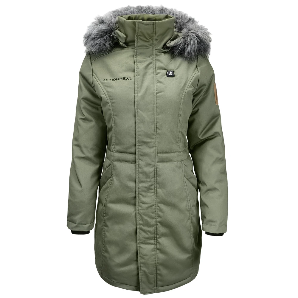 ActionHeat 5V Womens Battery Heated Parka Jacket 4 ActionHeat 5V Womens Battery Heated Parka Jacket - Image 2