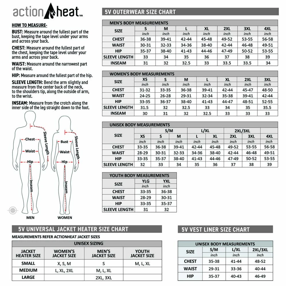 ActionHeat 5V Womens Battery Heated Rain Jacket 8 ActionHeat 5V Womens Battery Heated Rain Jacket - Image 6