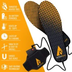 ActionHeat AA Battery Heated Insoles -The Warming Store actionheat aa battery heated insoles 37