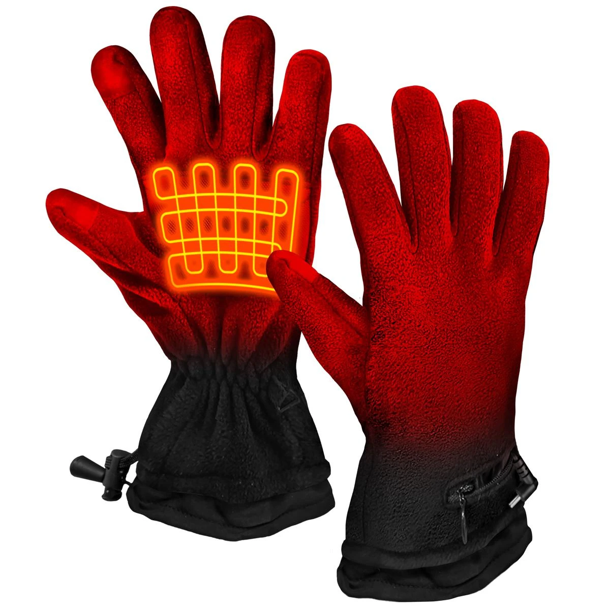 ActionHeat AA Battery Heated Fleece Gloves 3 ActionHeat AA Battery Heated Fleece Gloves