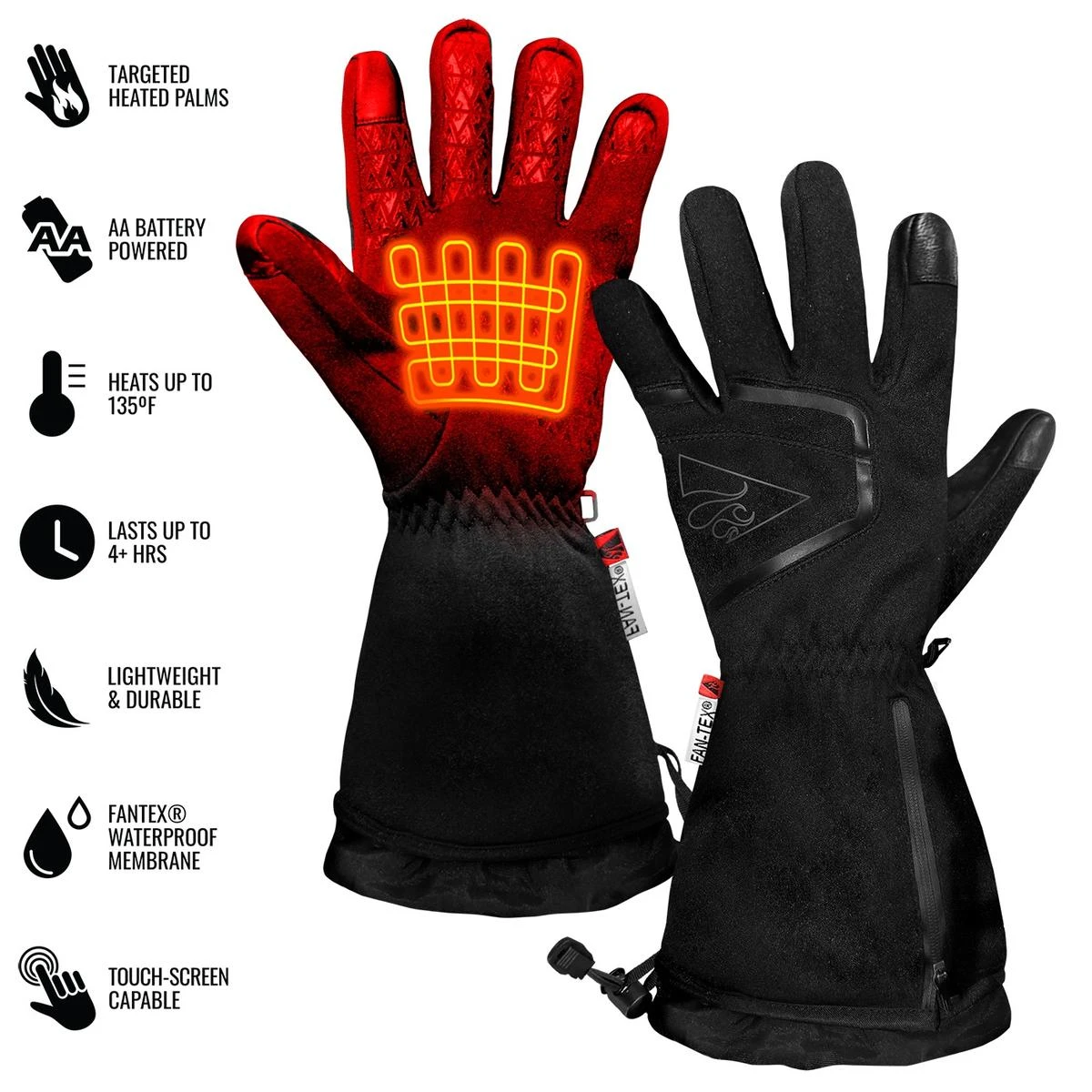 ActionHeat AA Womens Featherweight Heated Gloves 5 ActionHeat AA Womens Featherweight Heated Gloves - Image 3