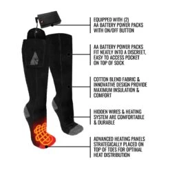 ActionHeat AA Classic Battery Heated Socks 15 ActionHeat AA Classic Battery Heated Socks -The Warming Store actionheat classic aa battery heated socks 164