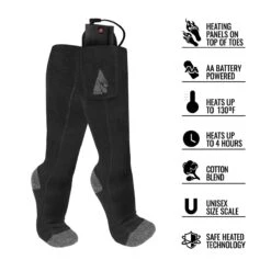 ActionHeat AA Classic Battery Heated Socks 16 ActionHeat AA Classic Battery Heated Socks -The Warming Store actionheat classic aa battery heated socks 165