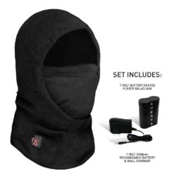 Aheata 7V Battery Heated Balaclava -The Warming Store aheata 7v battery heated balaclava 8