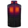 Aheata 7V Mens Heated Vest With Battery Pack -The Warming Store aheata 7v men s battery heated insulated color block puffer vest 3