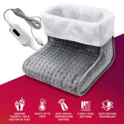 Aheata Heated Foot Warmer With Digital Controller 14 Aheata Heated Foot Warmer With Digital Controller -The Warming Store aheata heated foot warmer with digital controller 11