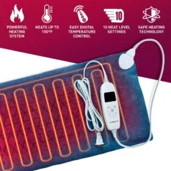 Aheata Heated Pad With Digital Controller -The Warming Store aheata heated pad with digital controller 14