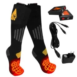 ActionHeat 3V Cotton Rechargeable Battery Heated Socks 1.0 -The Warming Store alphaheat rechargeable battery heated socks 269