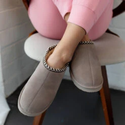 Bearpaw Womens Tabitha Super Versatile Slippers - Mushroom -The Warming Store bearpaw women s tabitha super versatile slippers mushroom 14