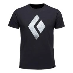 Black Diamond Mens Short Sleeve Chalked Up Tee