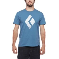 Black Diamond Mens Short Sleeve Chalked Up Tee -The Warming Store black diamond men s short sleeve chalked up tee 88