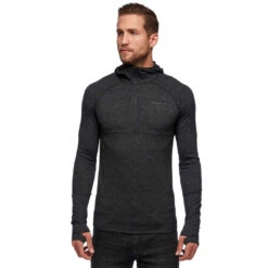 Black Diamond Mens Solution 150 Merino Baselayer Crew Half Zip Hoody -The Warming Store black diamond men s solution 150 merino baselayer crew half zip hoody 8