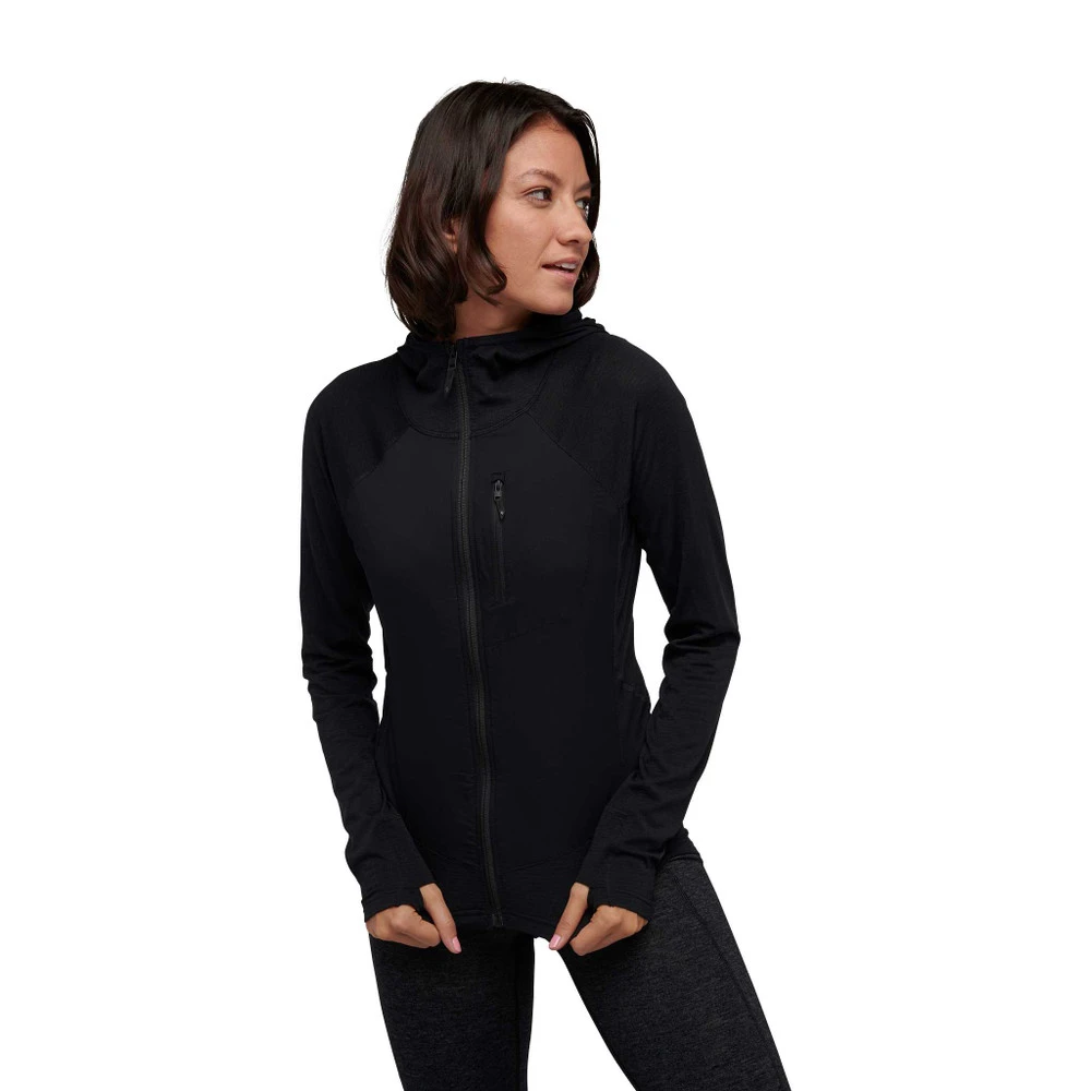 Black Diamond Womens Coefficient LT Hybrid Hoody 5 Black Diamond Womens Coefficient LT Hybrid Hoody - Image 3