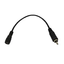 California Heat 12V RCA To Female COAX Adapter - Black