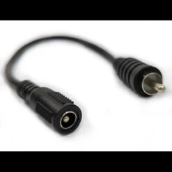California Heat 12V RCA To Female COAX Adapter - Black -The Warming Store california heat 12v rca to female coax adapter black 98
