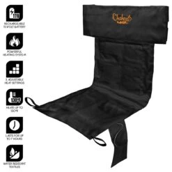 Chaheati MAXX Add-On Heated Chair Cover -The Warming Store chaheati maxx add on heated chair cover 34
