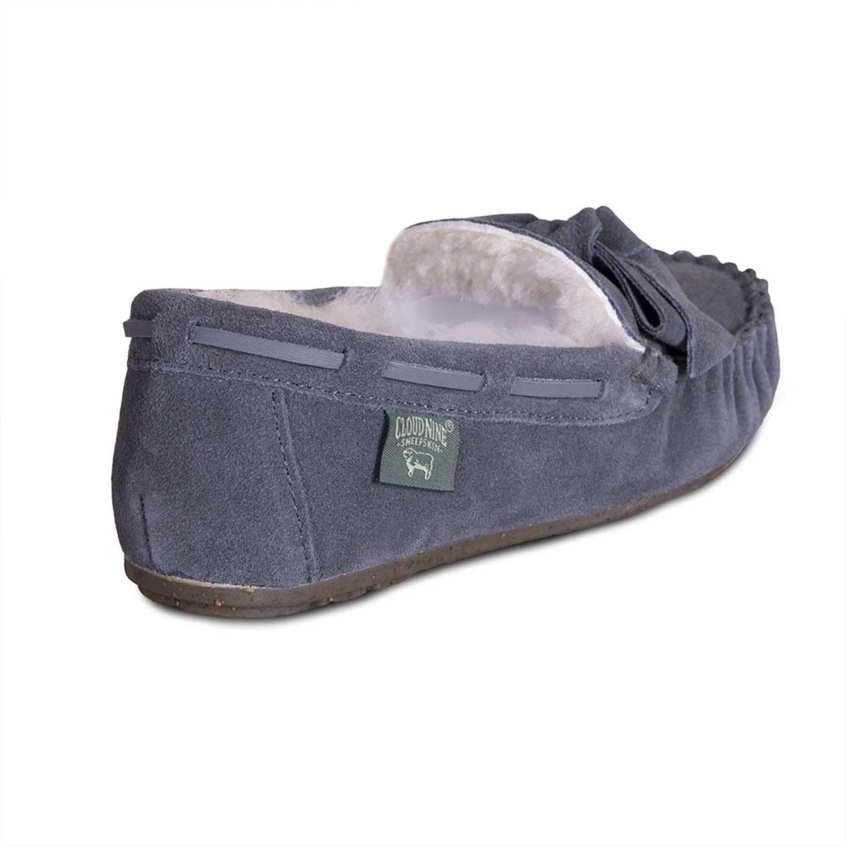 Cloud Nine Sheepskin Ladies Scarlet Sheepskin Moc 4 Cloud Nine Sheepskin Ladies Scarlet Sheepskin Moc - Image 2