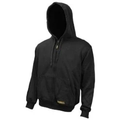 Dewalt 12V/20V MAX Cordless Lithium-Ion Heated Hoodie - Black (Hoodie & Adapter Only) -The Warming Store dewalt 20v 12v max heated hoodie black 105