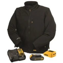 DeWalt 20V Soft Shell Heated Work Jacket With Battery Kit