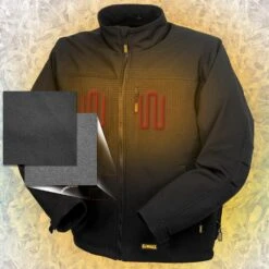 DeWalt 20V Soft Shell Heated Work Jacket With Battery Kit -The Warming Store dewalt 20v 12v max lithium ion soft shell heated work jacket with battery kit 41