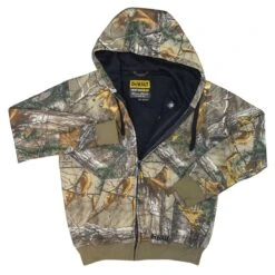 DeWalt 20V MAX XR Lithium Ion Realtree Xtra Camouflage Heated Hoodie With Battery Kit -The Warming Store dewalt 20v max xr lithium ion realtree xtra camouflage heated hoodie with battery kit 109