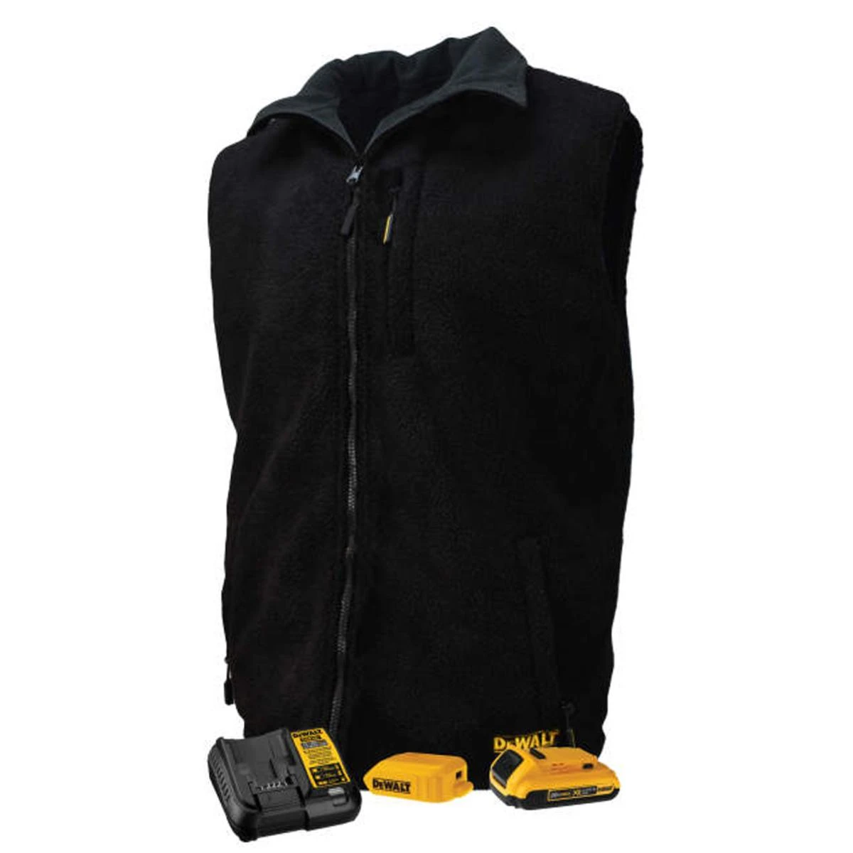 DeWalt Mens Heated Reversible Fleece Vest Kitted With Battery 6 DeWalt Mens Heated Reversible Fleece Vest Kitted With Battery - Image 4