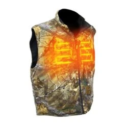 DeWalt Realtree Xtra Mens Camouflage Fleece Heated Vest With Battery