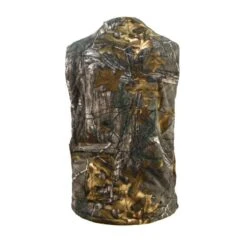 DeWalt Realtree Xtra Mens Camouflage Fleece Heated Vest With Battery -The Warming Store dewalt realtree xtra men s camouflage fleece heated vest with battery 118